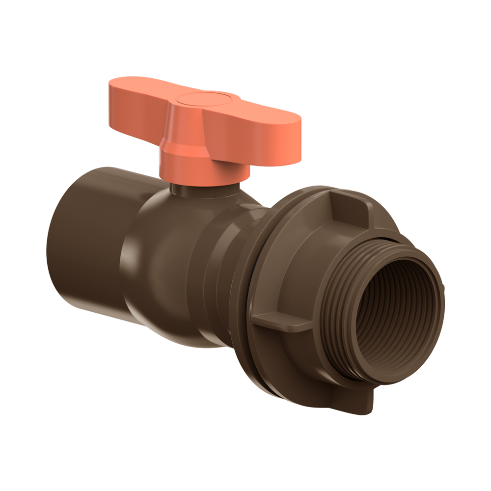 Registro de Esfera Soldável com Uma União