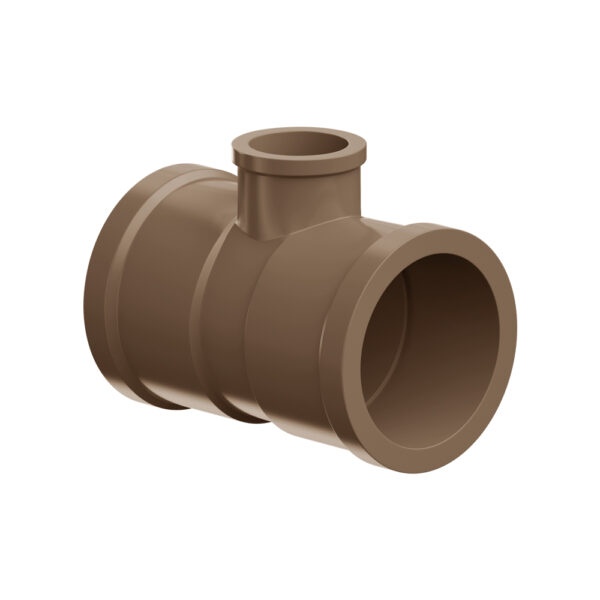 tê com redução soldável_vls