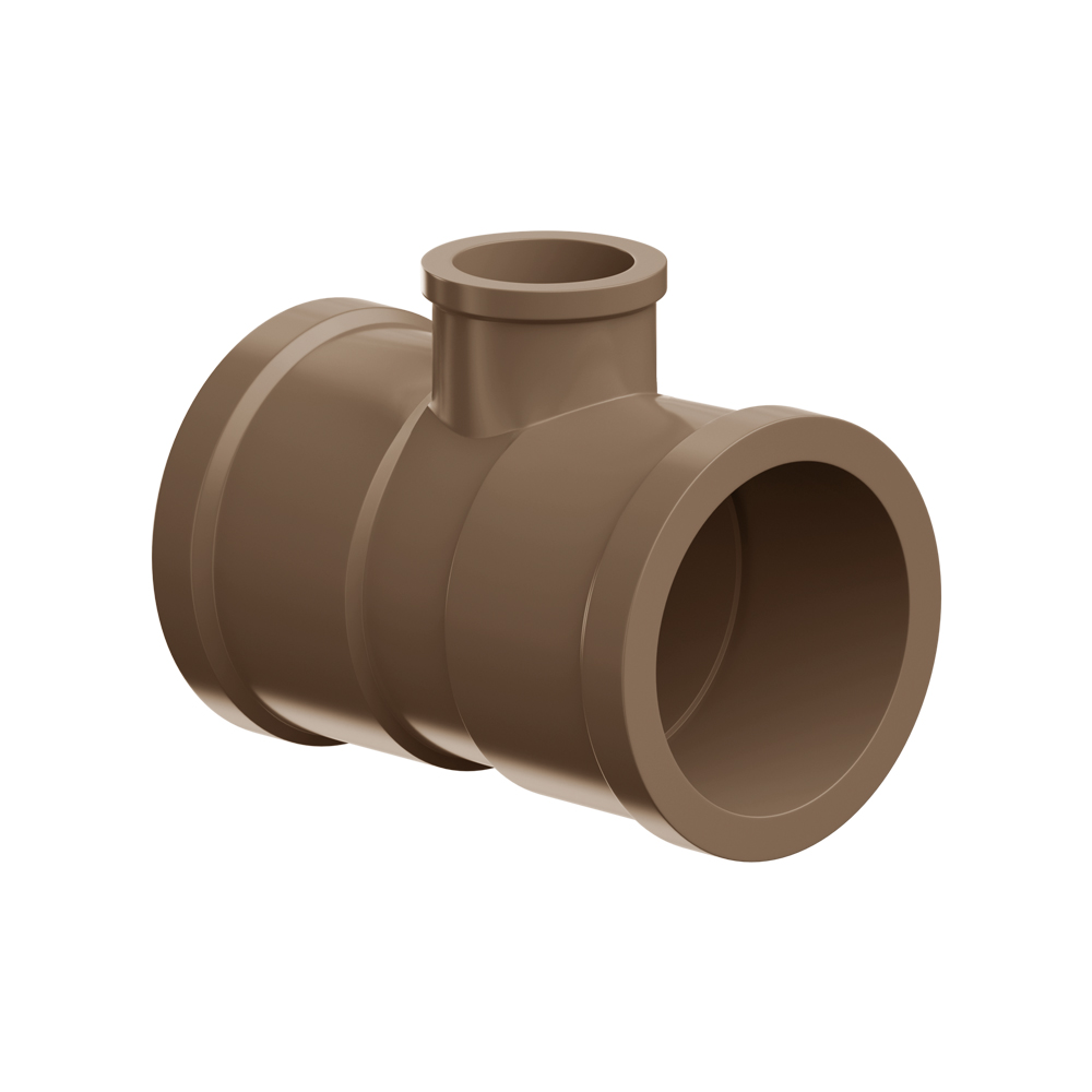 Tê com Redução Soldável