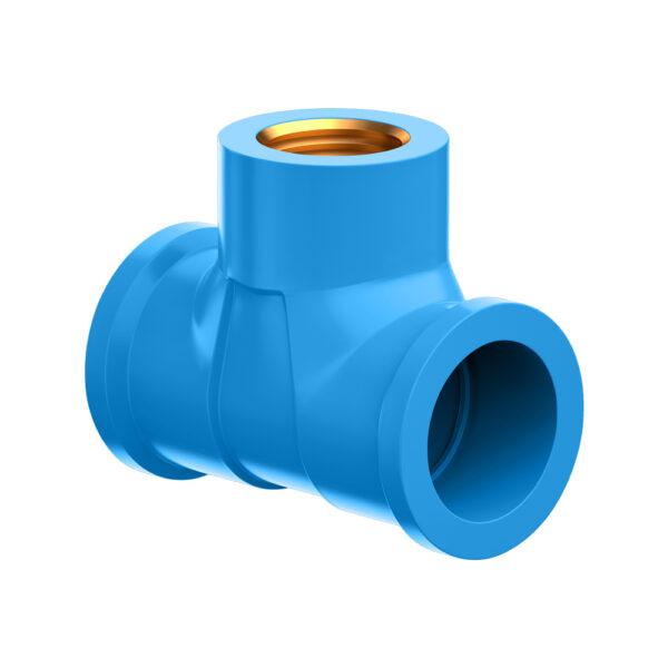 tê soldável com bucha de latão_vls