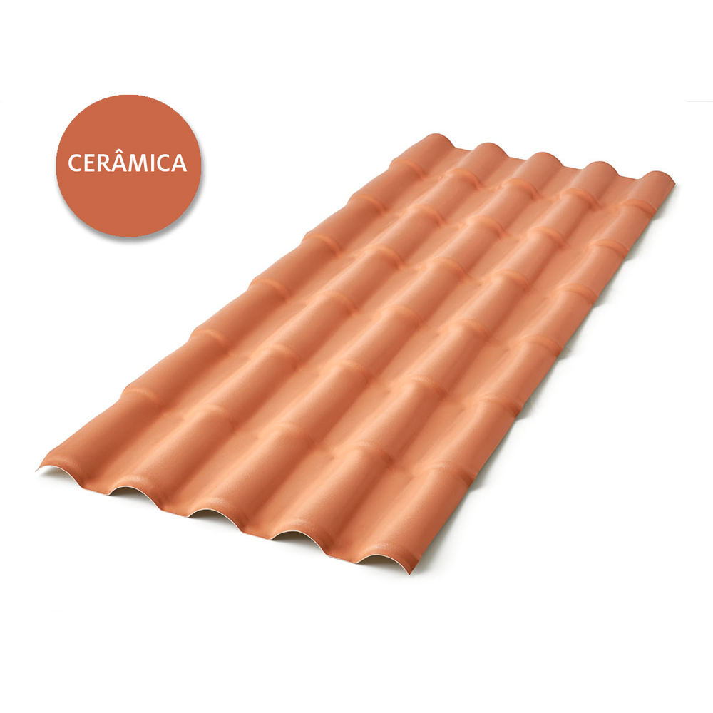 A Telha de PVC Colonial